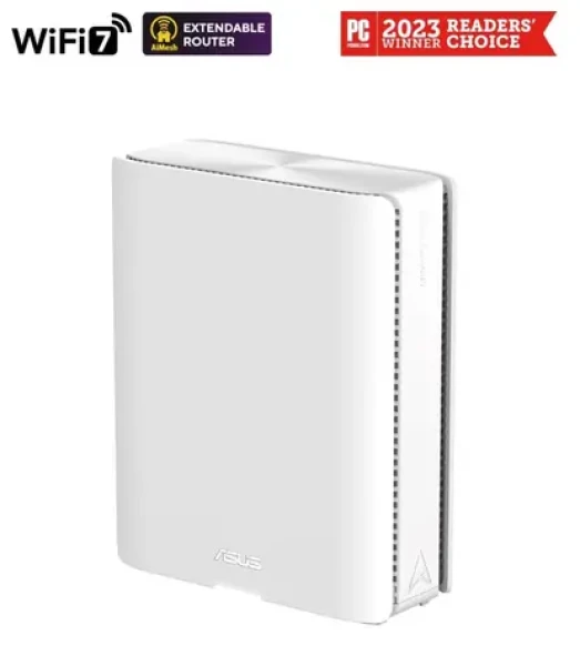 Asus ZenWiFi BQ16 biela 1-pack / Mesh router / Wi-Fi 7 / 2,4 +5 +6 GHz / AiMesh / USB 3.0 (90IG08K0-MO3N0V)