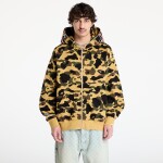 Mikina A BATHING APE 1St Camo Jacquard Shark Relaxed Fit Full Zip Hoodie UNISEX Yellow XL