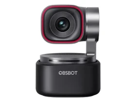 OBSBOT Tiny 3 PTZ 4K / webkamera / gimbal / 4K@30fps / FullHD@120fps / USB-C / Mikrofón (OBSOWB-2409-CE)