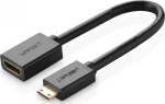 Ugreen 20137 Redukcia miniHDMI(M) - HDMI(F) 22cm čierna (20137)