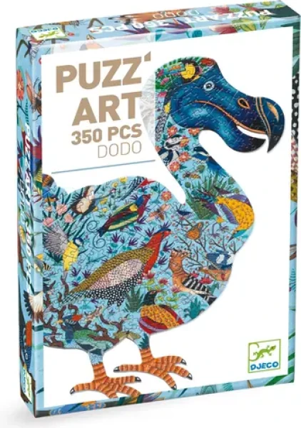 DJECO Obrysové puzzle Vták Dodo