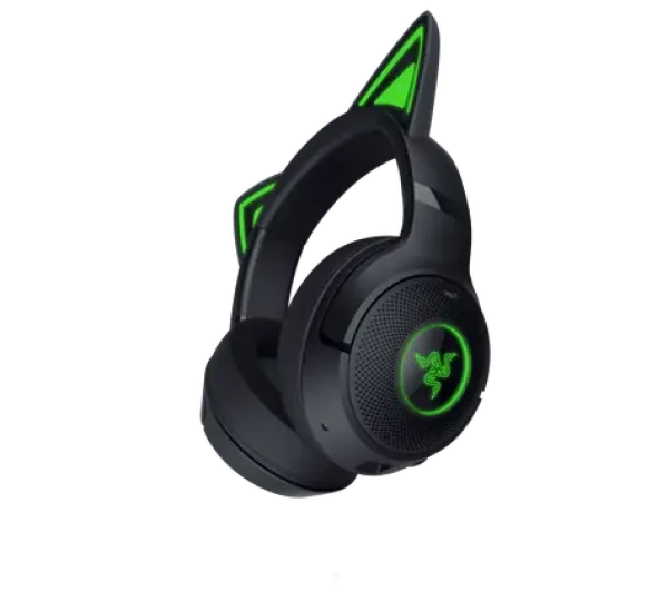 Razer Kraken Kitty V2 BT - čierna / bezdrôtové herné slúchadlá / mikrofón / Bluetooth 5.2 / RGB (RZ04-04860500-R3M1)