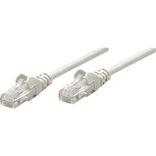 Intellinet 733304 RJ45 sieťové káble, prepojovacie káble CAT 6 S/FTP 20.00 m sivá pozlátené kontakty 1 ks; 733304
