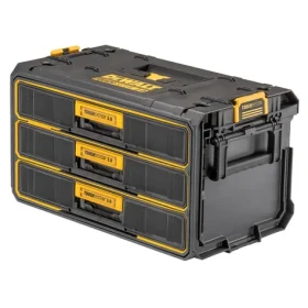 DeWalt DWST08330-1 / ToughSystem 2.0 / Úložný box s 3 šuplíkmi / Rozmery 550 x 330 x 300 mm (DWST08330-1)