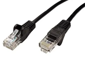 Goobay čierna / Patch kábel UTP CAT5e / 2 m (68647)