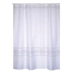 MSV TORALLA sprchový záves vzorovaný sivý / 180 x 200 cm / polyester