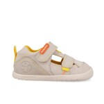 Detské barefoot sandále LONA BASICA BEIGE Y AMARILLO Biomecanics 262191-C891 - 25