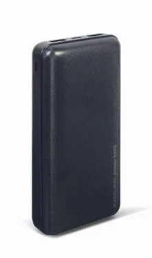 Gembird PB20-02 20000 mAh čierna / Power banka (PB20-02)