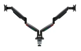 Kensington Rameno na dva monitory SmartFit čierna / až 9 kg / 170-505 mm / nastavenie výšky jedným dotykom (K59601WW)