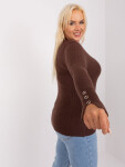 PM SW PM 3770 jumper.30 tmavo hnedá XL/XXL