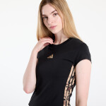 Tričko adidas W Aop Tee Black/ Multicolor/ Warm Sand S