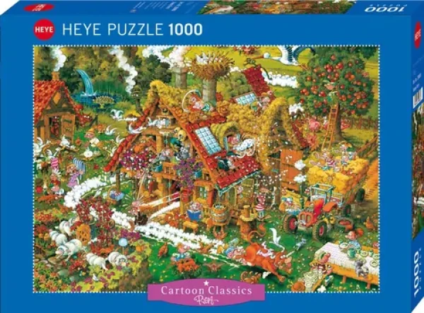 HEYE Puzzle Cartoon Classics: Veselá farma