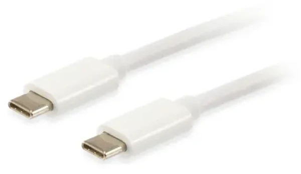 Equip USB-C - USB-C 3.2 Gen2 biela / USB-C kábel / PD 60W / 10 Gbit / s / 4K 60Hz / 2 m (128352)