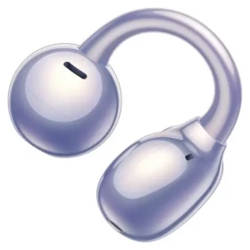Huawei FreeClip fialová / Bezdrôtové slúchadlá s mikrofónom / Bluetooth / otvorený dizajn / nabíjacie púzdro (55037246)