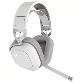 Corsair HS80 Max Wireless biela / Bezdrôtové herné slúchadlá / mikrofón / USB-A bezdrôtový vysielač (CA-9011296-EU)