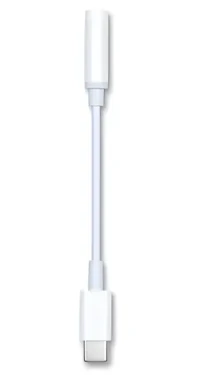 2GO biela / Audio adaptér / USB-C na 3,5 mm jack / 20 cm (797008)