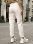 Dámske džínsy UY2860 cream - FashionStreet M