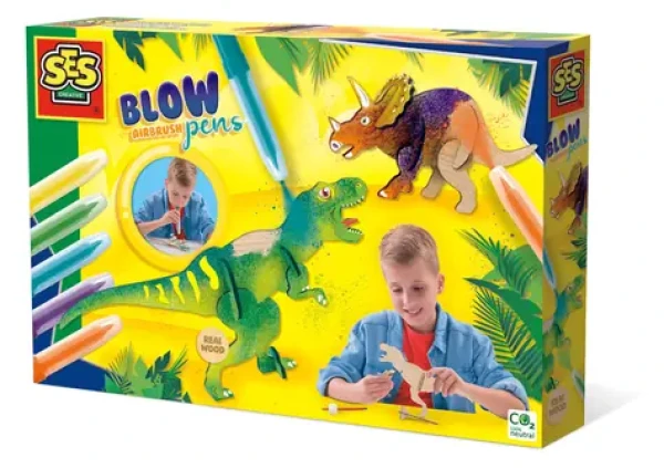 SES Fúkacie fixky - dinosaury