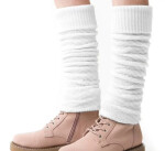Dámske návleky na nohy art.095 White - Steven UNI bílá