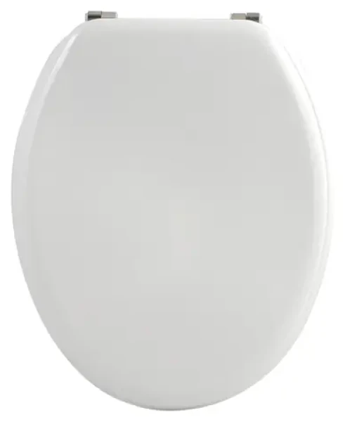 MSV CLEO WC doštička biela / MDF / Nerezové pánty / 56 × 360 × 450 mm