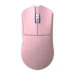 Darmoshark M3s PRO ružová / Herná bezdrôtová myš / 26000DPI / 8 tlačidiel / USB-C / BT / 2.4G (M3s pro pink)