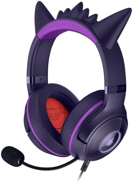 Razer Kraken Kitty V2 Gengar Edition fialové (RZ04-04730300-R3M1)