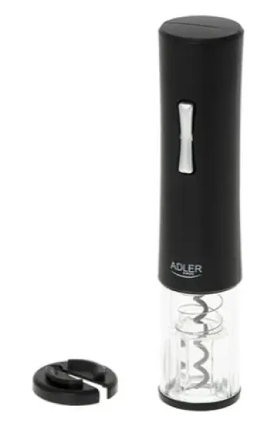 Adler AD 4490 čierna / Aku otvárač vína / LED svetlo / 4X AA (AD 4490)