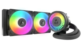 ARCTIC Liquid Freezer III Pro 240 A-RGB čierna / 2x 120 mm / Fluid Dynamic Bearing / 800 - 2800 RPM / Intel + AMD (ACFRE00182A)