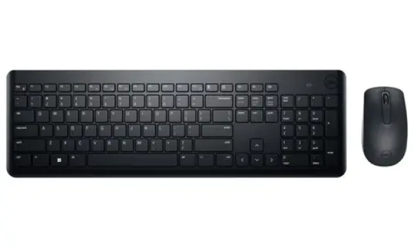 DELL KM3322W CZ/SK čierna / Set bezdrôtovej klávesnice a myši / CZ/SK layout / USB adaptér 2.4GHz / 1000 DPI (580-BBJN)