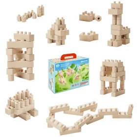 Walachia Drevená skladacia stavebnica Construct Easy