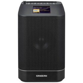 Sangean WFS-58 internetové prenosné rádio DAB+, FM, internetové AUX, Bluetooth, Wi-Fi, internetové rádio Multiroom čierna; A500394