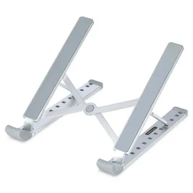 StarTech Foldable Riser / Stojan na notebook / Skladací / Výškovo nastaviteľný / Hliníkový / Nosnosť 10 kg (LAPTOP-RISER-BAR)