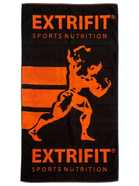 Extrifit Osuška čierna Extrifit 76 x 140 cm (07166)