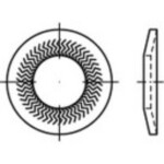 Podložky pérové 8 mm 18.2 mm nerezová ocel A4 1000 ks Alstertaler Schrauben & Präzisionsteile 1069899; 1069899
