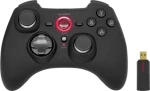 RAIT Gamepad - Wireless čierna / bezdrôtový gamepad / pre pc PS3 Switch / vibrácie / 2.4GHz (SL-650110-BK)