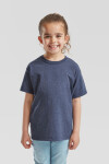 Fruit of the Loom Kids Valueweight T Detské tričko 16.1033 svetloružové light pink 128
