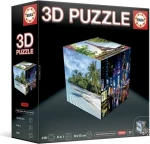 Educa 3D Puzzle kocka Cestovanie