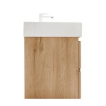 Kúpeľňová skrinka s umývadlom SAT B-Way 119x50x45 cm dub mat BWAY2120OAKU2BB BWAY2120OAKU2BB