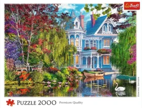 Trefl Puzzle Dom pri jazere