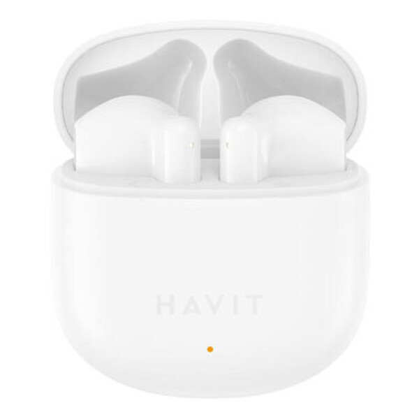 Havit TW976 biela / Bezdrôtové slúchadlá / Bluetooth 5.3 / nabíjacie púzdro / až 5 h (TW976-WHITE)