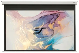 ELITE SCREENS plátno elektrické motorové stropné 100" (254cm) / 16:9 / 124.5×221.4cm / MaxWhite FG / 12" drop (EB100HW2-E12)