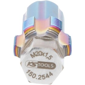 KS Tools 150.2544 univerzálny prerezávač závitov M20 x 1.5 Špeciálna nástrojová oceľ 1 ks; 150.2544