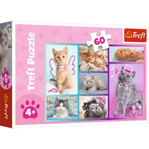 Trefl - Puzzle - Roztomilé mačky