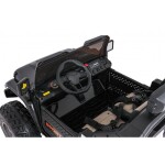 Mamido Elektrické autíčko Extreme Sport 4x4 s premenlivou veľkosťou čiernej