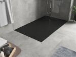 MEXEN/S - Hugo sprchová vanička SMC 140x90, čierna, krytka čierna 42709014-B