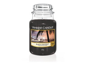 Yankee Candle Black Coconut veľký pohár 623g / doba horenia: až 150 h (5038580013412)