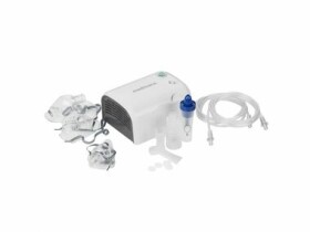 Medisana IN 520 biela / 2v1 nebulizér a nosová sprcha / stlačený vzduch / fľaštička s účinnou látkou / príslušenstvo (54548)
