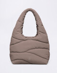 Got Bag Wavy Puffer Shoulder Bag oyster