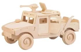 Woodcraft Drevené 3D puzzle Bojové vozidlo