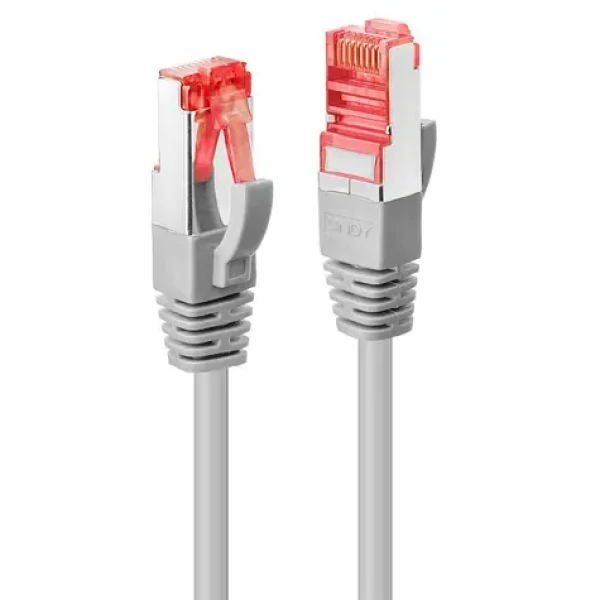 Lindy Cat6 S/FTP 7,5 m šedá / Patch kábel / RJ45-RJ45 / 250 MHz (47707)